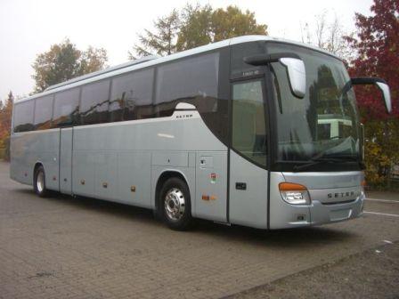 Bus rental in Latvia Riga Setra, Top class, Lux class Business class coaches