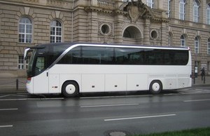Bus rental in Latvia Riga Setra, Top class, Lux class Business class coaches